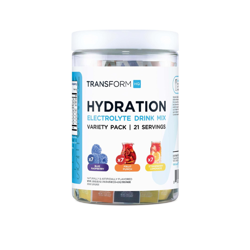 Elektrolyte hydration packets