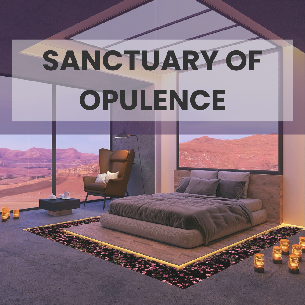 The Temple Within. Elevate your environment into a sacred portal of wealth, where every shadow and light breathes the frequency of gold.