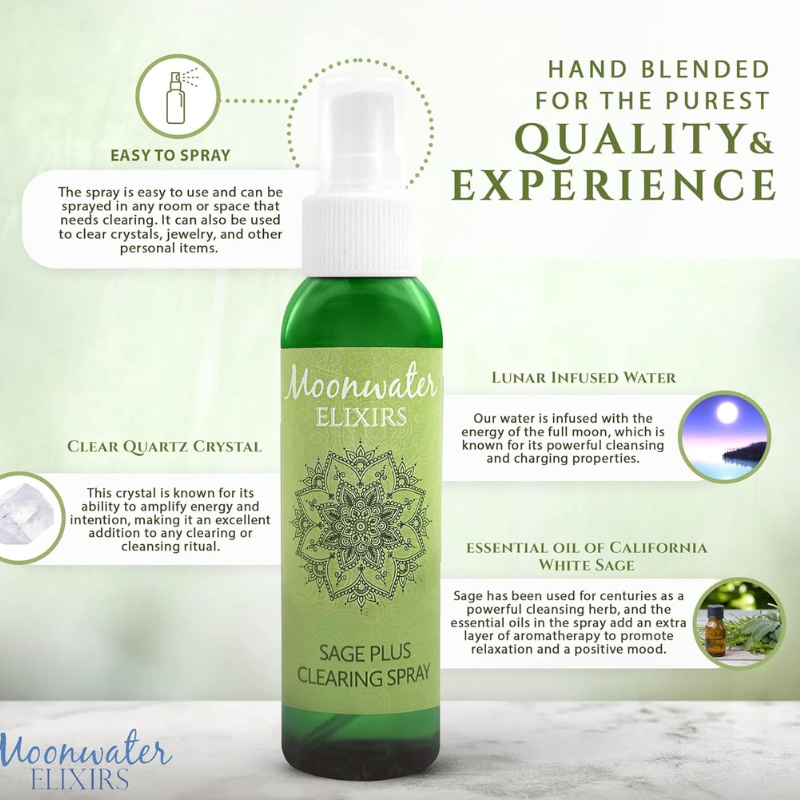 SAGE SMUDGE PREMIUM SPRAY FOR CLEARING SPACE