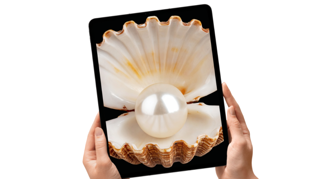 The beauty secret: levigated pearl powder